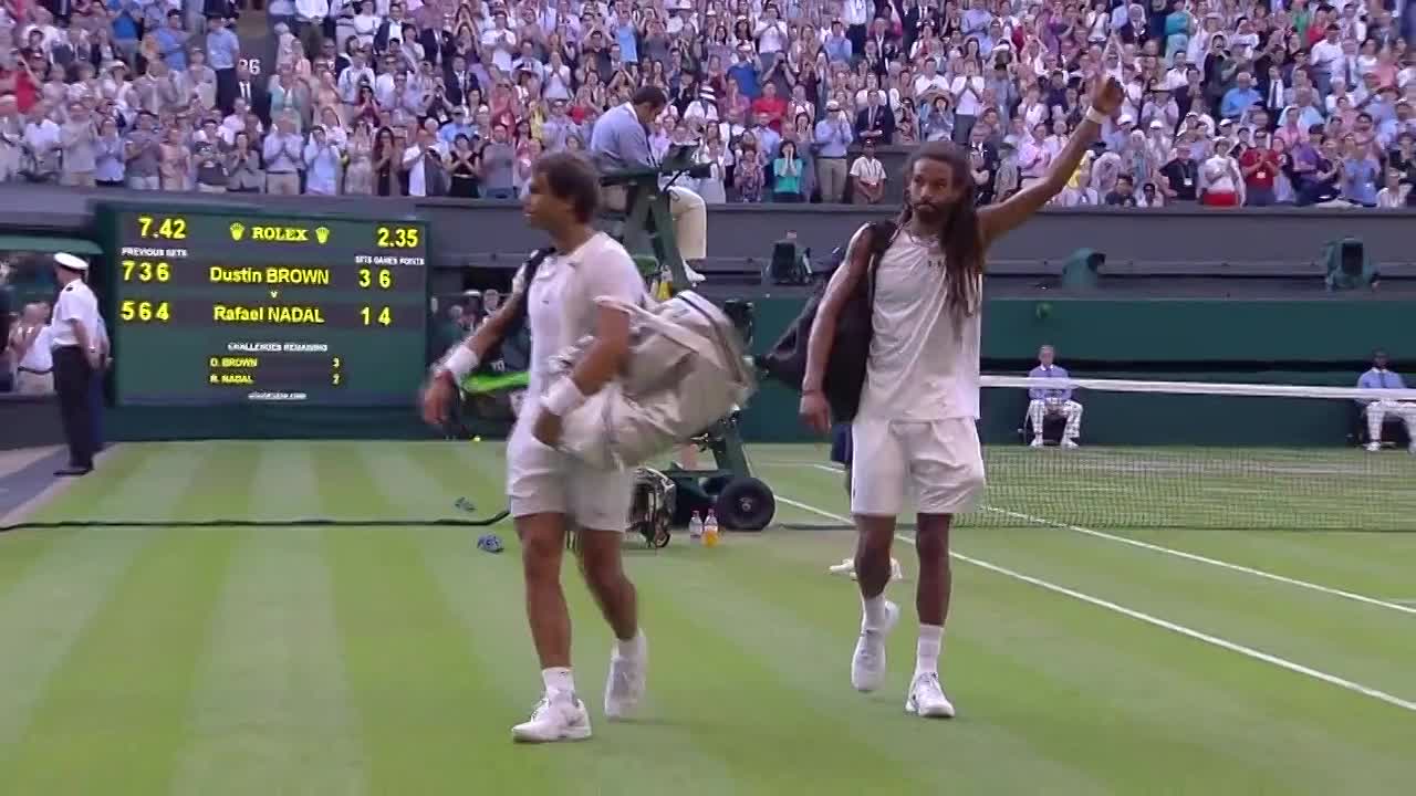 Dustin Brown stuns Rafael Nadal with epic victory