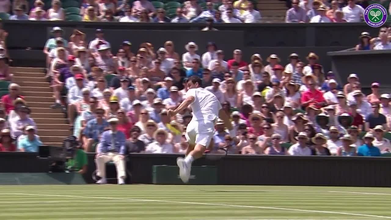 Dimitrov living up to 'Baby Fed' tag