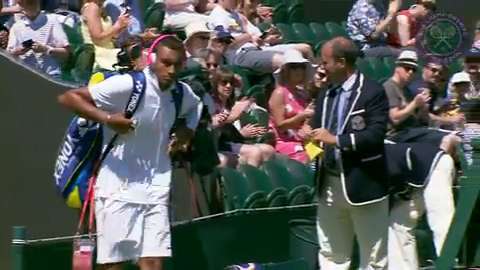 2015 Day 5 Highlights, Nick Kyrgios vs Milos Raonic