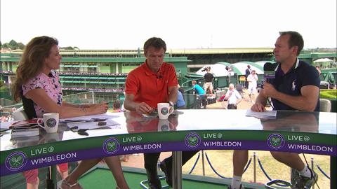 Craig O'Shannessey visits the Live @ Wimbledon studio