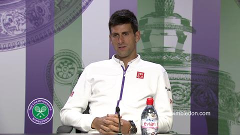 Novak Djokovic Third Round Press Conference