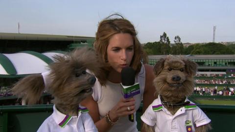 CBBC's Hacker and Dodge Live @ Wimbledon interview