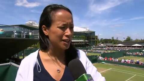Anne Keothavong Live @ Wimbledon interview