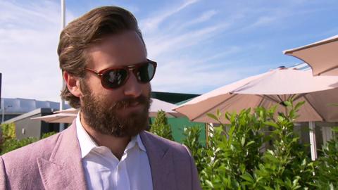 Armie Hammer Live @ Wimbledon interview