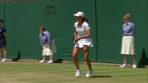Monica Niculescu visits the Live @ Wimbledon studio