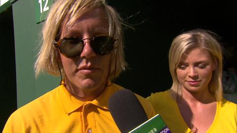 Live @ Wimbledon meets some fanatic Australian fans
