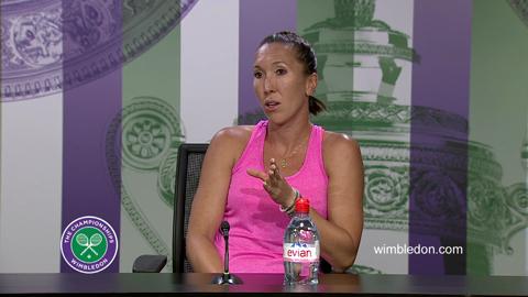 Jelena Jankovic Third Round Press Conference