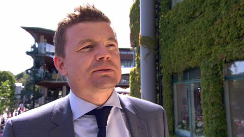 Brian O'Driscoll interview from the Royal Box