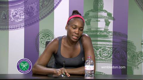 Venus Williams Fourth Round Press Conference