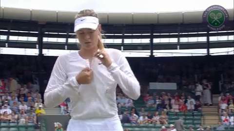 2015 Day 7 Highlights, Maria Sharapova vs Zarina Diyas