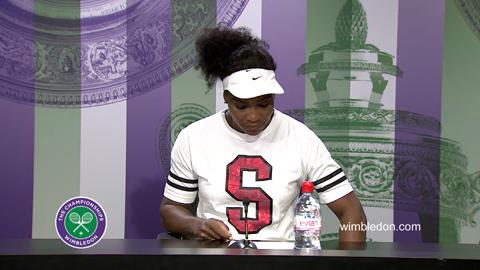Serena Williams Fourth Round Press Conference