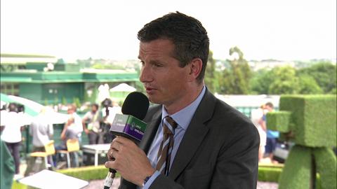Richard Krajicek visits the Live @ Wimbledon studio