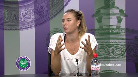 Maria Sharapova Quarter-Final Press Conference