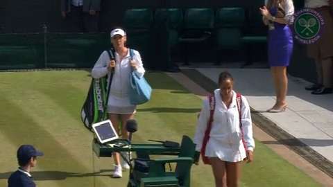 2015 Day 8 Highlights, Madison Keys vs Agnieszka Radwanksa, Quarter-Final