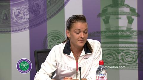 Agnieszka Radwanska Quarter-Final Press Conference