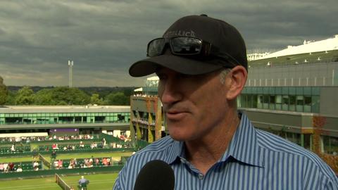 Brad Gilbert Live @ Wimbledon interview