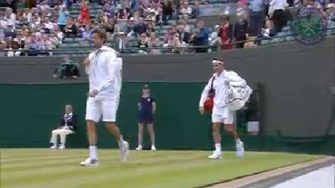 2015 Day 9 Highlights, Gilles Simon vs Roger Federer, Quarter-Final
