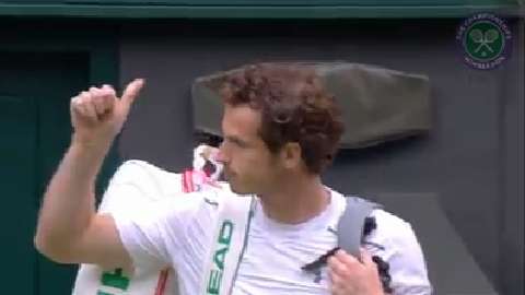 2015 Day 9 Highlights, Vasek Pospisil vs Andy Murray, Quarter-Final