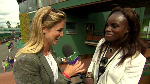 Eniola Aluko Live @ Wimbledon interview