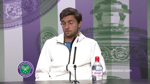 Gilles Simon Quarter-Final Press Conference
