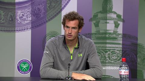 Andy Murray Quarter-Final Press Conference