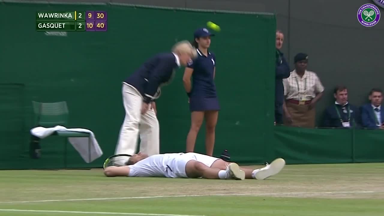 Gasquet floored by his heroics