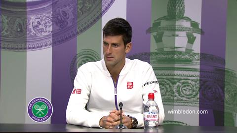 Novak Djokovic Quarter-Final Press Conference