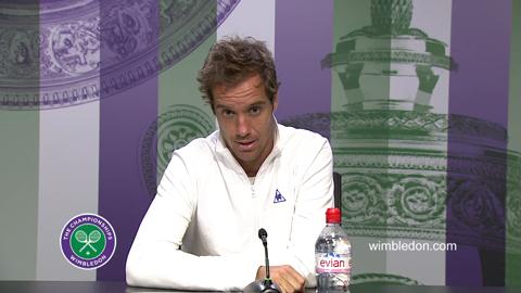 Richard Gasquet Quarter-Final Press Conference
