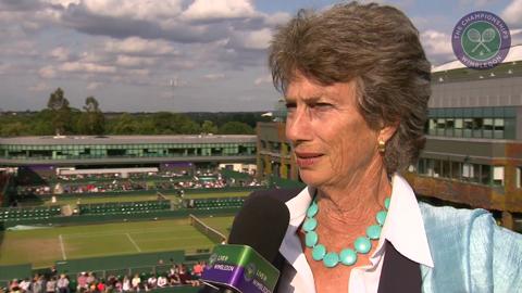 Virginia Wade Live @ Wimbledon interview