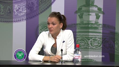 Agnieszka Radwanska Semi-Final Press Conference