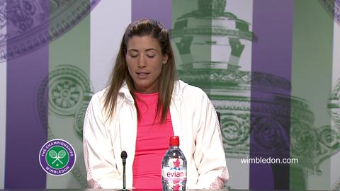 Garbine Muguruza Semi-Final Press Conference