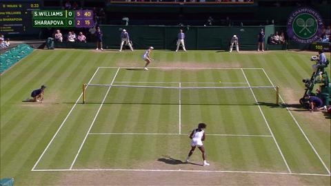 2015 Day 10 Highlights, Serena Williams vs Maria Sharapova, Semi-Final