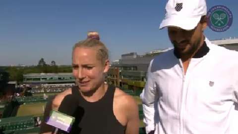 Mike Bryan and Bethanie Mattek-Sands Live @ Wimbledon interview