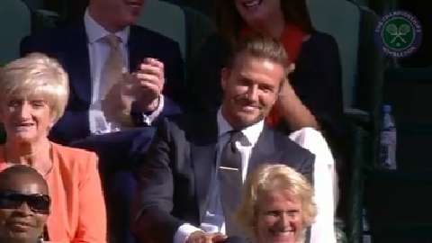 Catch it like Beckham