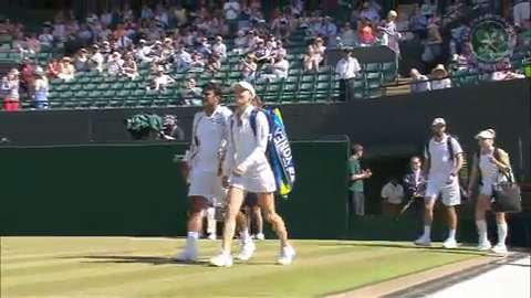 2015 Day 11 Highlights, Mike Bryan & Bethanie Mattek-Sands vs Leander Paes & Martina Hingis, Semi-Final