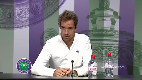 Richard Gasquet Semi-Final Press Conference