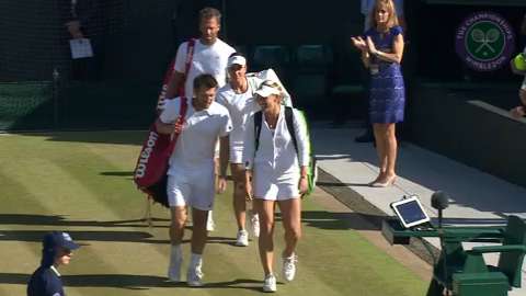 2015 Day 11 Highlights, Robert Lindstedt & Anabel Medina Garrigues vs Alexander Peya & Timea Babos, Semi-Final
