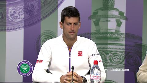 Novak Djokovic Semi-Final Press Conference