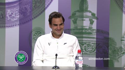 Roger Federer Semi-Final Press Conference