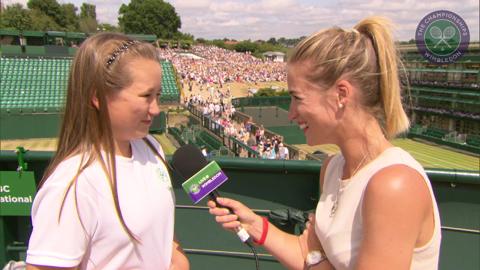 Kaci Finch Live @ Wimbledon interview