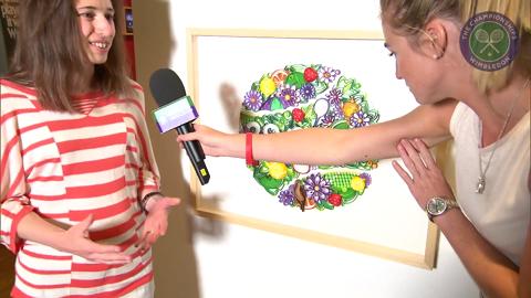 Yulia Brodskaya Live @ Wimbledon inteview