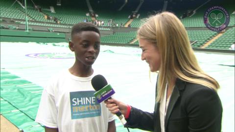 Michael Ntim Live @ Wimbledon interview