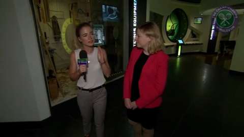 Rachel Stringer visits the Wimbledon museum