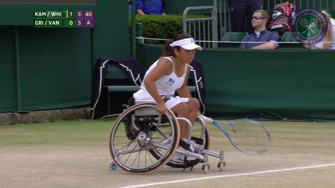 2015 Day 13 Highlights, Yui Kamiji & Jordanne Whiley vs Jiske Griffioen & Aniek Van Koot, Final