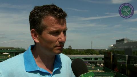 Richard Krajicek Live @ Wimbledon interview