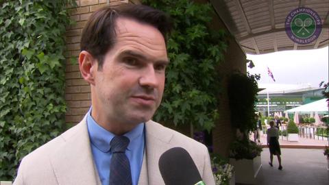 Jimmy Carr Live @ Wimbledon interview