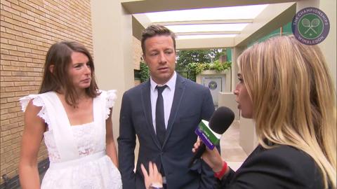 Jamie and Jools Oliver Live @ Wimbledon interview