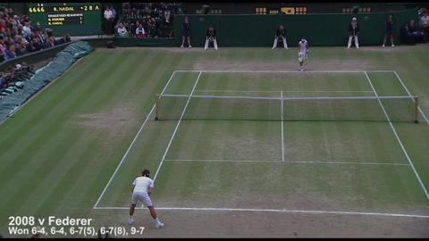 Remembering Nadal's five Wimbledon finals