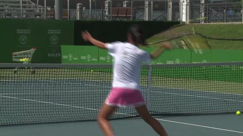 Li Na launches Road to Wimbledon in China