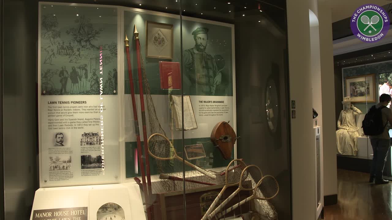 Delve into tennis history at the Wimbledon Museum